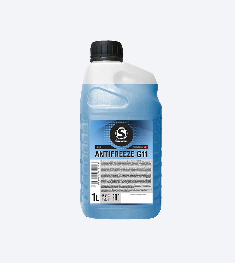 Антифриз «Shanker» G11 BLUE